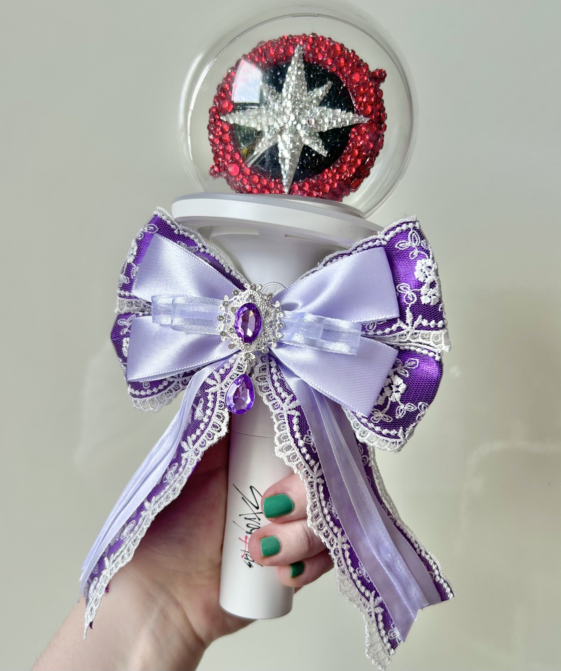 handmade lightstick bows! ♡