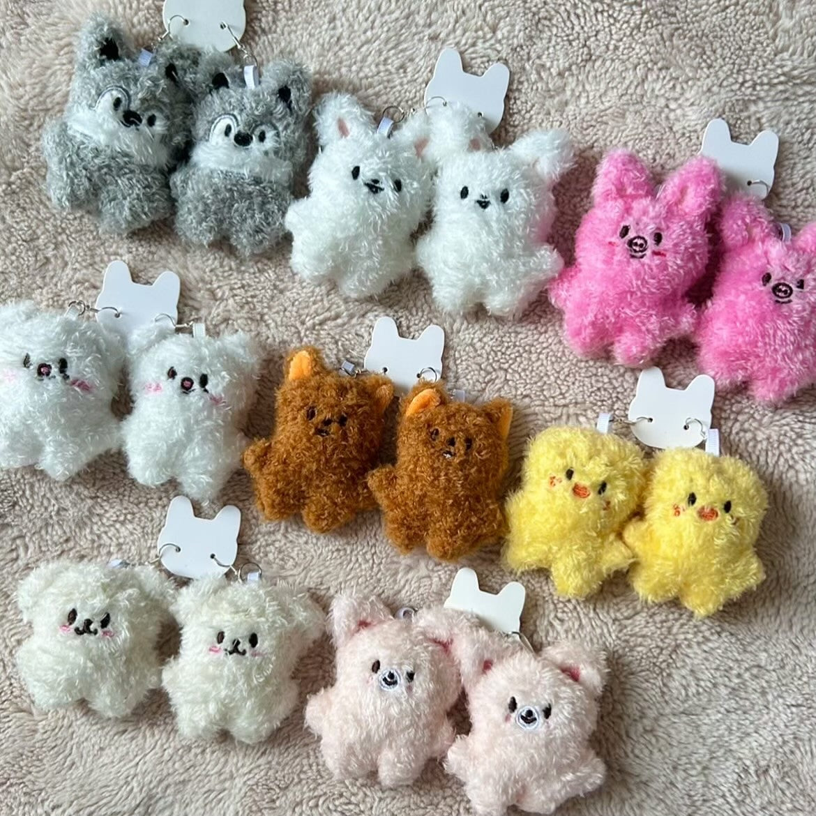 stray kids micro skzoo earrings!