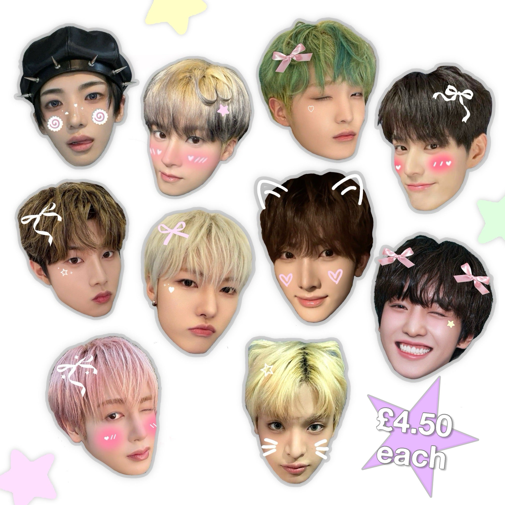 xikers pookie pins! (pre-order)