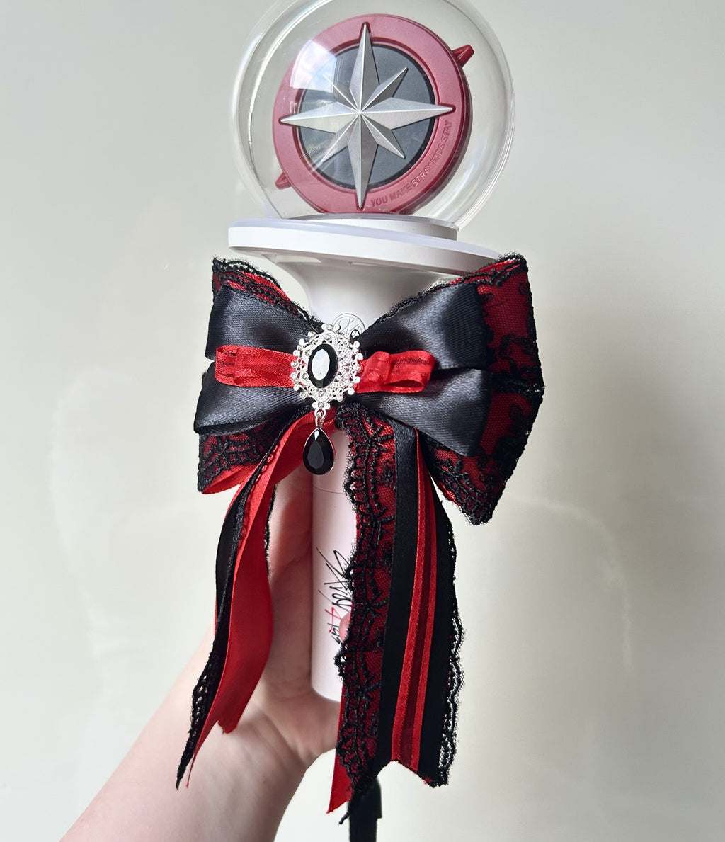 handmade lightstick bows! ♡