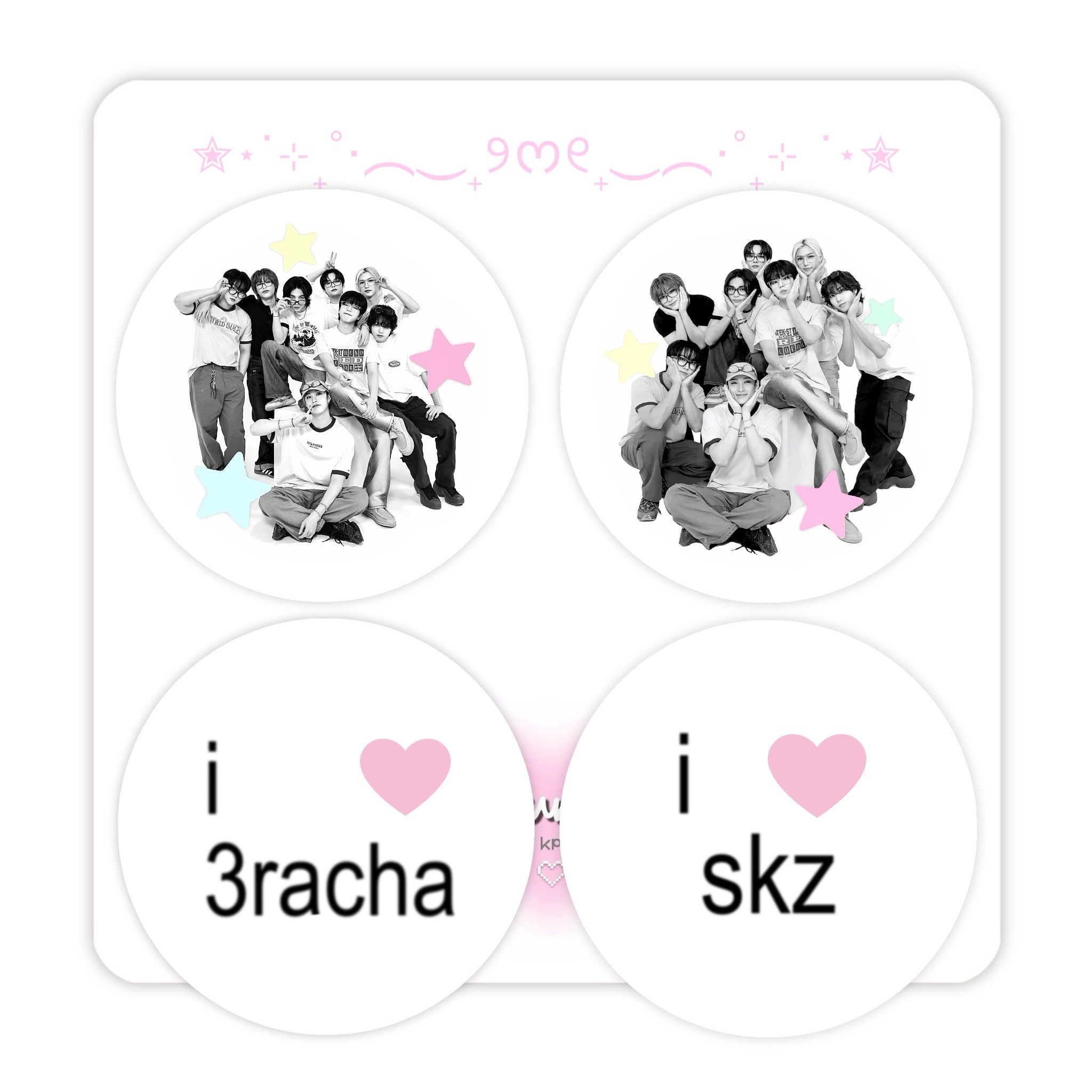 skz badge set!