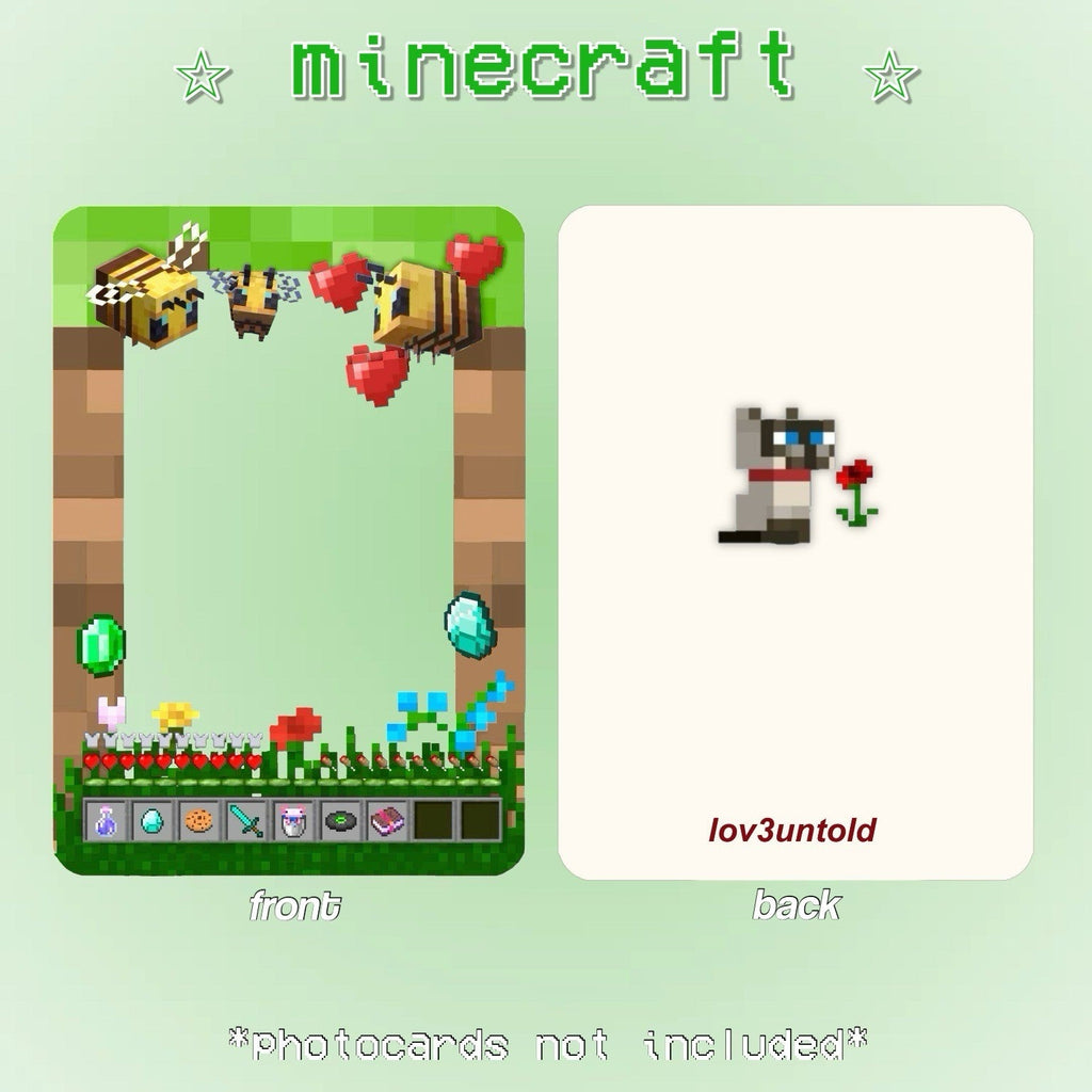minecraft pc holder!