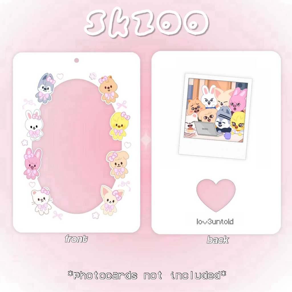 (pre-order) skzoo pc holder!