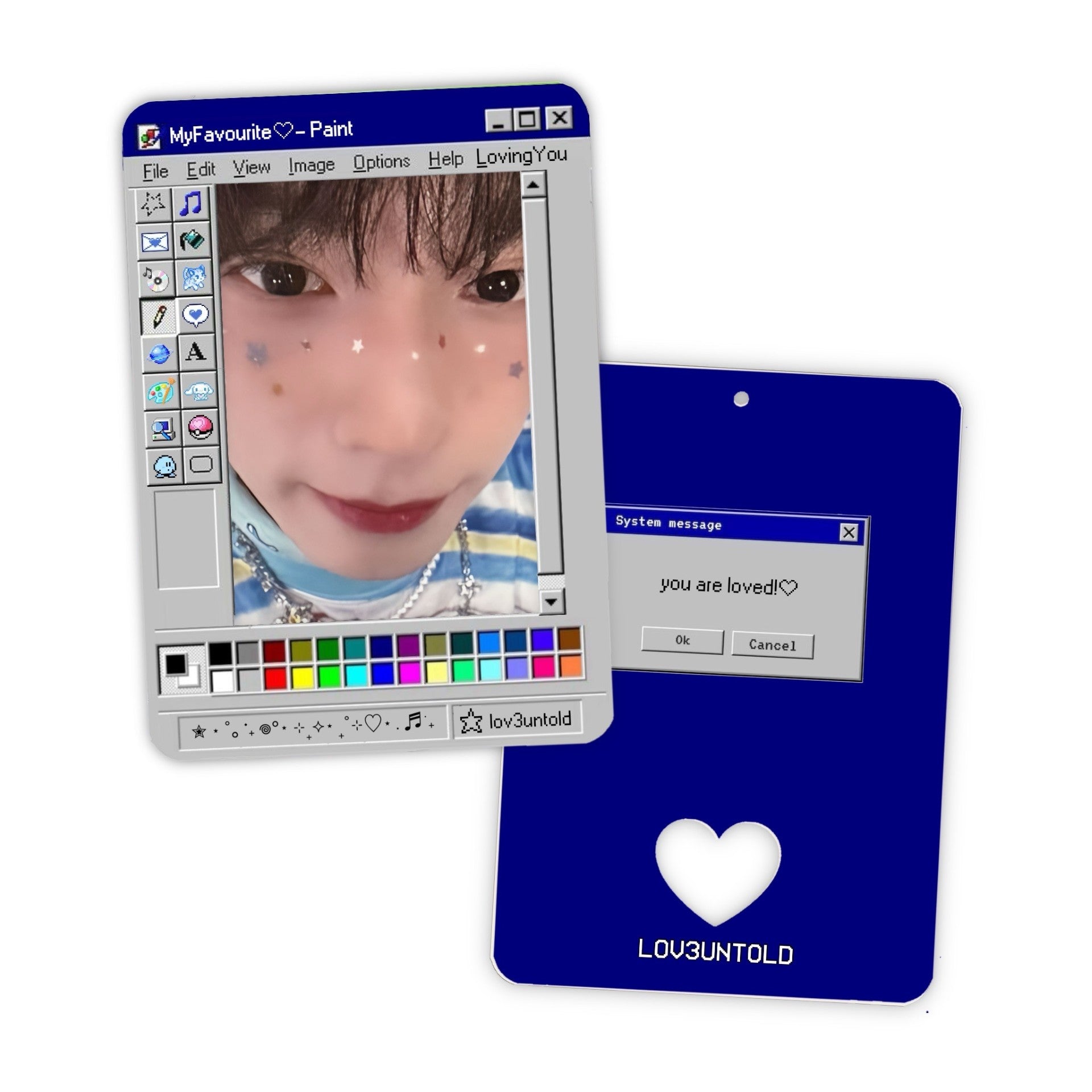 (pre-order) ms paint pc holder!