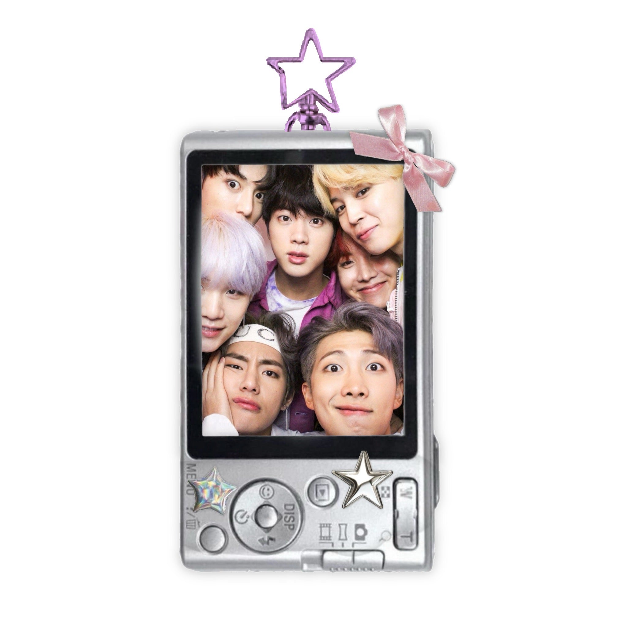 bts digicam keychains!!