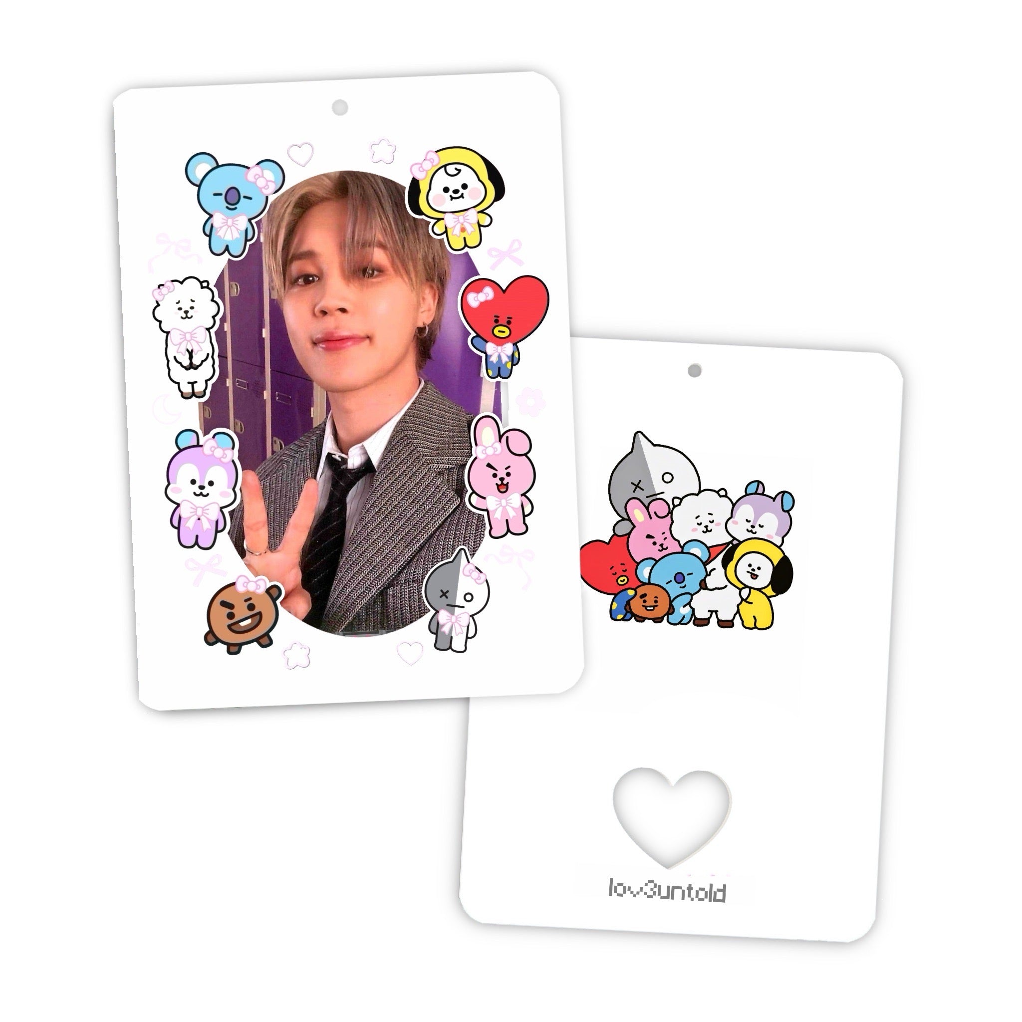 (pre-order) bt21 pc holder!