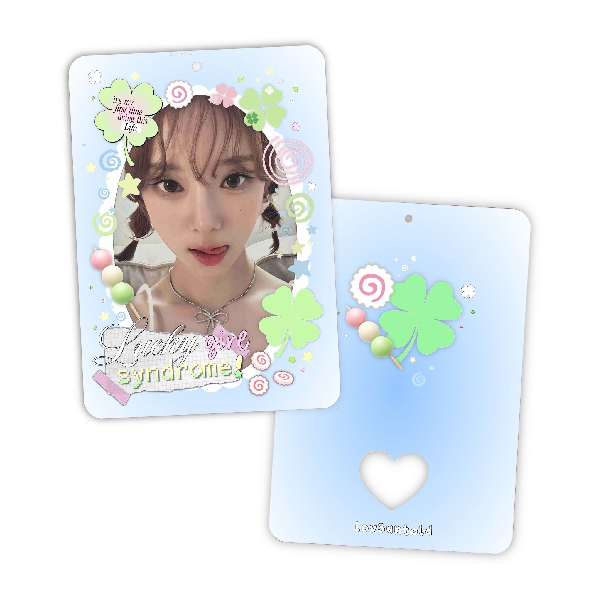 (pre-order) lucky girl syndrome pc holder!