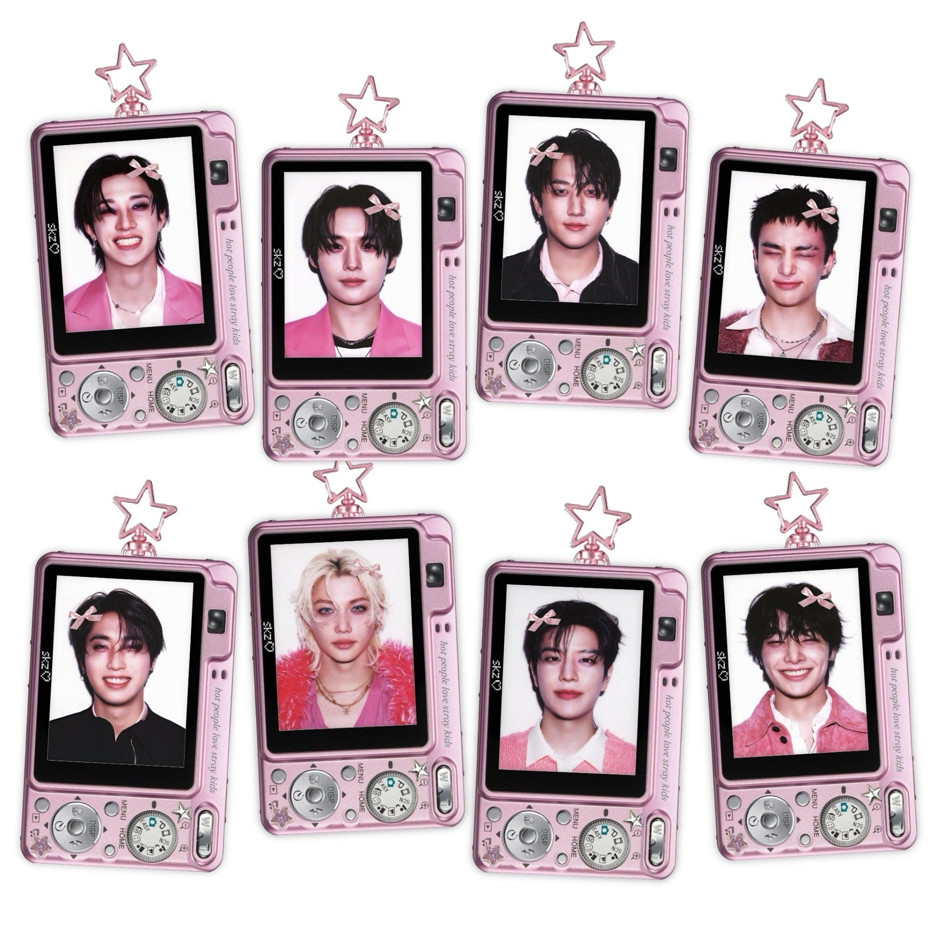 stray kids digicam keychains!♡